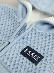Baker by Ted Baker Blue Knitted Jacket - Image 4 of 6