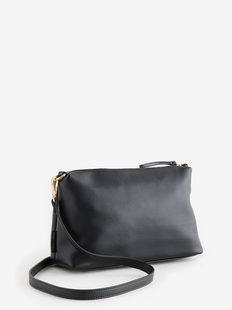 Rockett St George Black Icon Stud Cross-Body Bag - Image 2 of 7