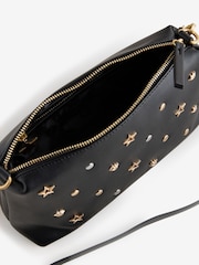 Rockett St George Black Icon Stud Cross-Body Bag - Image 7 of 7