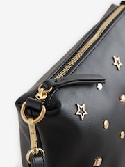 Rockett St George Black Icon Stud Cross-Body Bag - Image 8 of 11