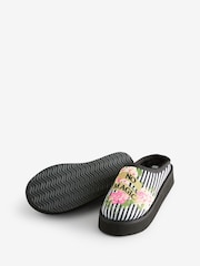 Rockett St George Flower Power Mule Slippers - Image 3 of 5