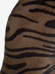 Rockett St George Black Sparkle Zebra Tights - Image 7 of 7