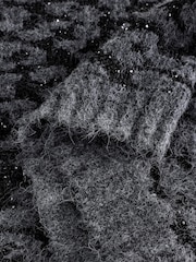 Rockett St George Black Leopard Sequin Cardigan - Image 8 of 10