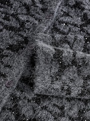 Rockett St George Black Leopard Sequin Cardigan - Image 9 of 10