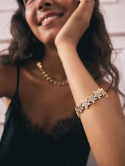 Rockett St George Gold Tone Star Bracelet - Image 1 of 6