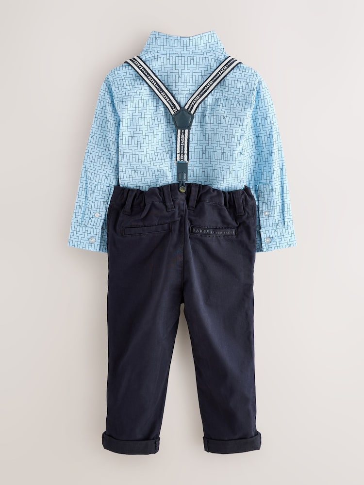 Baker by Ted Baker Shirt Trousers and Braces Set - Image 2 of 7