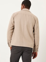 FatFace Hadston Natural Wool Mix Jacket - Image 2 of 5