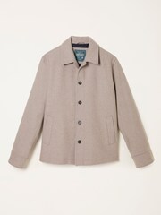 FatFace Hadston Natural Wool Mix Jacket - Image 5 of 5