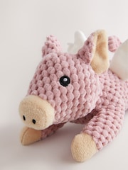 Pink Pig Waffle Pet Toy - Image 3 of 3