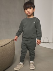 Charcoal Grey Sweatshirt And Joggers Set (3mths-7yrs) - Image 1 of 8