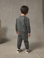 Charcoal Grey Sweatshirt And Joggers Set (3mths-7yrs) - Image 2 of 8