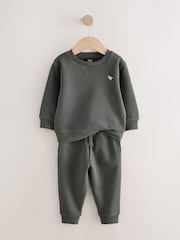 Charcoal Grey Sweatshirt And Joggers Set (3mths-7yrs) - Image 6 of 8