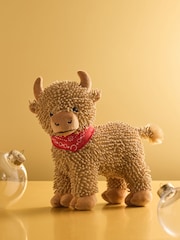 Hamish the Highland Cow Bandana Dog Toy - Image 1 of 1