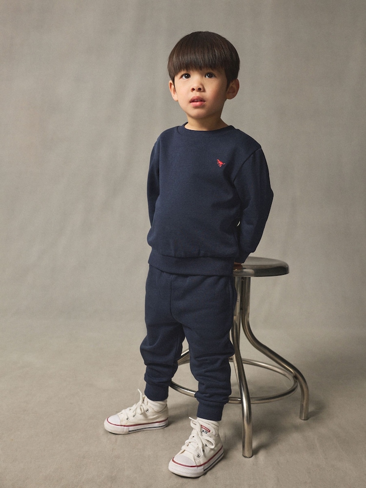 Azul marino - Conjunto de sudadera y pantalones de chándal (3meses-7 años) - Imagen 1 de 8 Azul marino - Conjunto de sudadera y pantalones de chándal (3meses-7 años) - Imagen 1 de 8