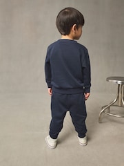 Azul marino - Conjunto de sudadera y pantalones de chándal (3meses-7 años) - Imagen 3 de 8
