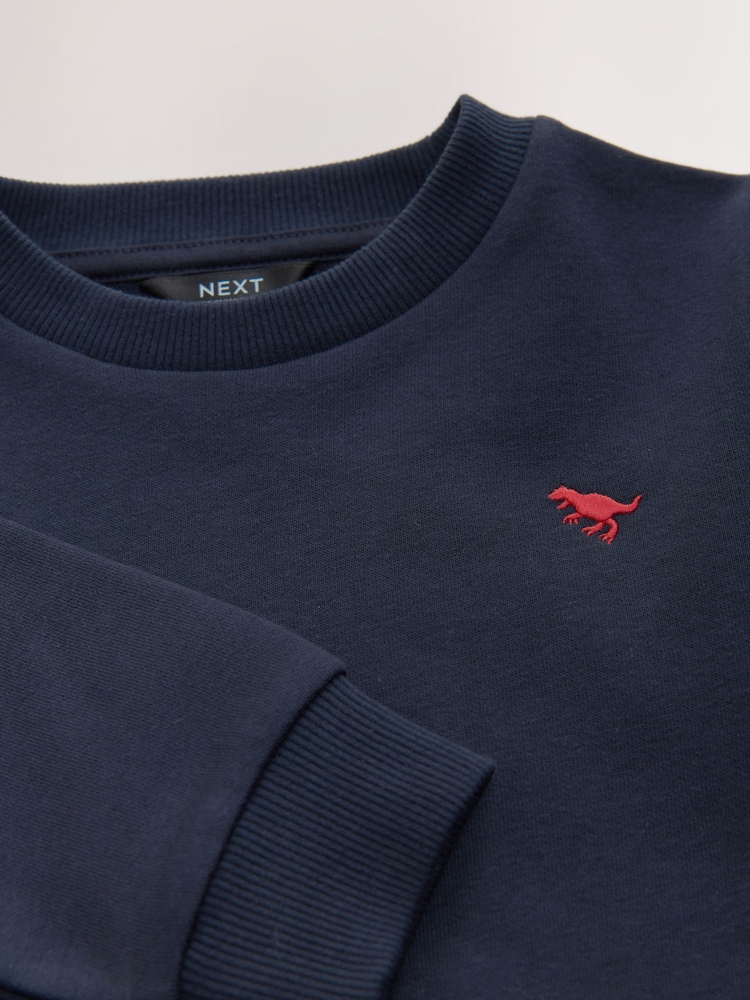 Navy Blue Sweatshirt And Joggers Set (3mths-7yrs) - Image 7 of 8