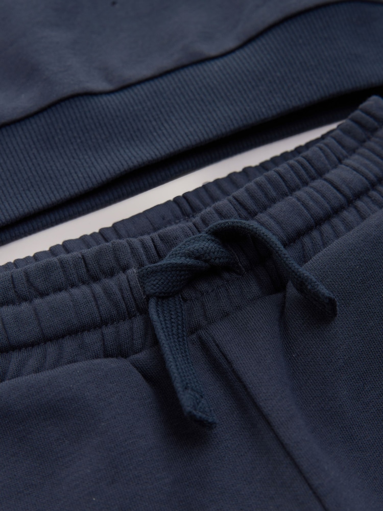 Azul marino - Conjunto de sudadera y pantalones de chándal (3meses-7 años) - Imagen 8 de 8