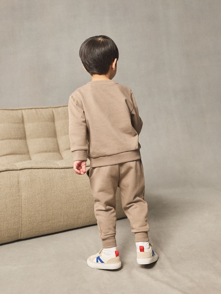 Piedra - Conjunto de sudadera y pantalones de chándal (3meses-7 años) - Imagen 2 de 8 Piedra - Conjunto de sudadera y pantalones de chándal (3meses-7 años) - Imagen 2 de 8