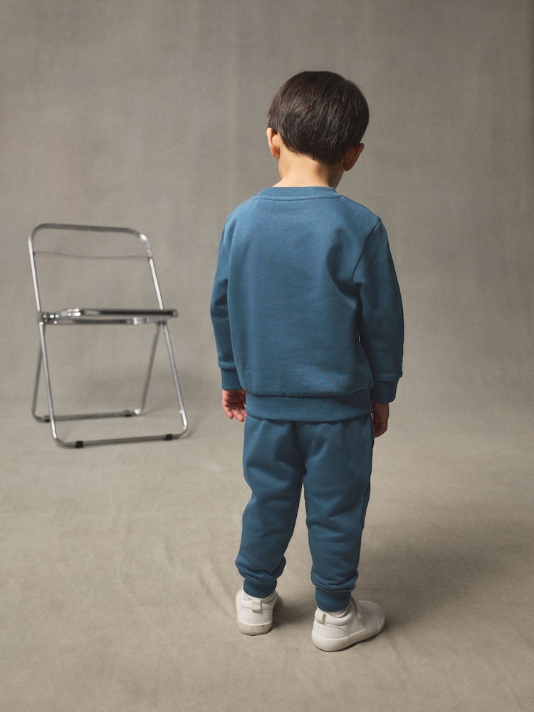 Blue Sweatshirt And Joggers Set (3mths-7yrs) - Image 2 of 8