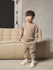 Stone Sweatshirt And Joggers Set (3mths-7yrs) - Image 1 of 9