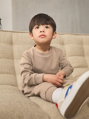 Stone Sweatshirt And Joggers Set (3mths-7yrs) - Image 4 of 9