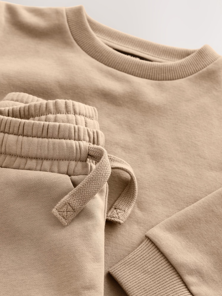 Stone Sweatshirt And Joggers Set (3mths-7yrs) - Image 9 of 9