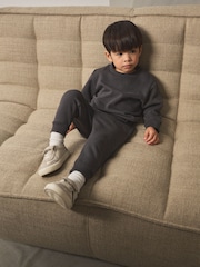 Charcoal Grey Sweatshirt And Joggers Set (3mths-7yrs) - Image 2 of 8