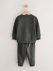 Charcoal Grey Sweatshirt And Joggers Set (3mths-7yrs) - Image 6 of 8