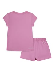 Nike Pink Little KidsTop & Skirt set - Image 2 of 5