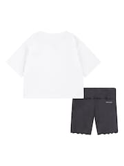 Pink - Nike Little Kids Bike Shorts and T-Shirt Set - Bild 2 von 5