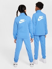 Синий - спортивный костюм на молнии Nike - Изображение 4 из 12