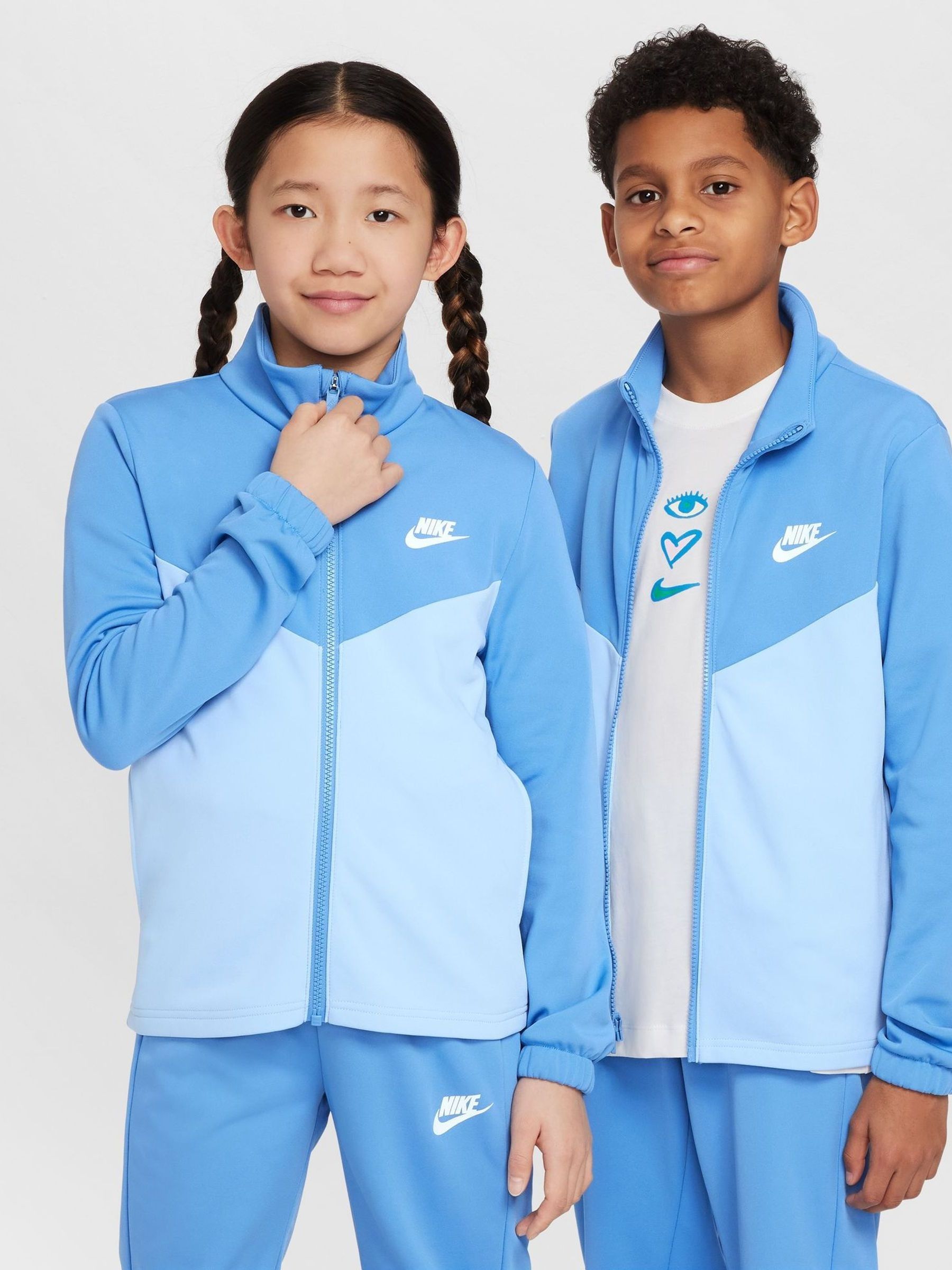 Buy Blue - Nike Full Zip Tracksuit from Next Romania