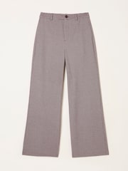 FatFace Preseley Brown Wide Leg Trousers - Image 1 of 1