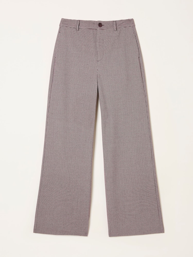 FatFace Preseley Brown Wide Leg Trousers - Image 1 of 1