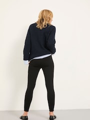 FatFace Polly Black Ponte Legging - Image 2 of 6