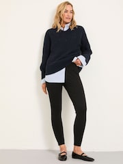 FatFace Polly Black Ponte Legging - Image 3 of 6