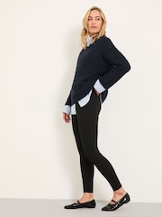FatFace Polly Black Ponte Legging - Image 4 of 6