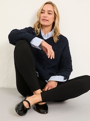 FatFace Polly Black Ponte Legging - Image 5 of 6