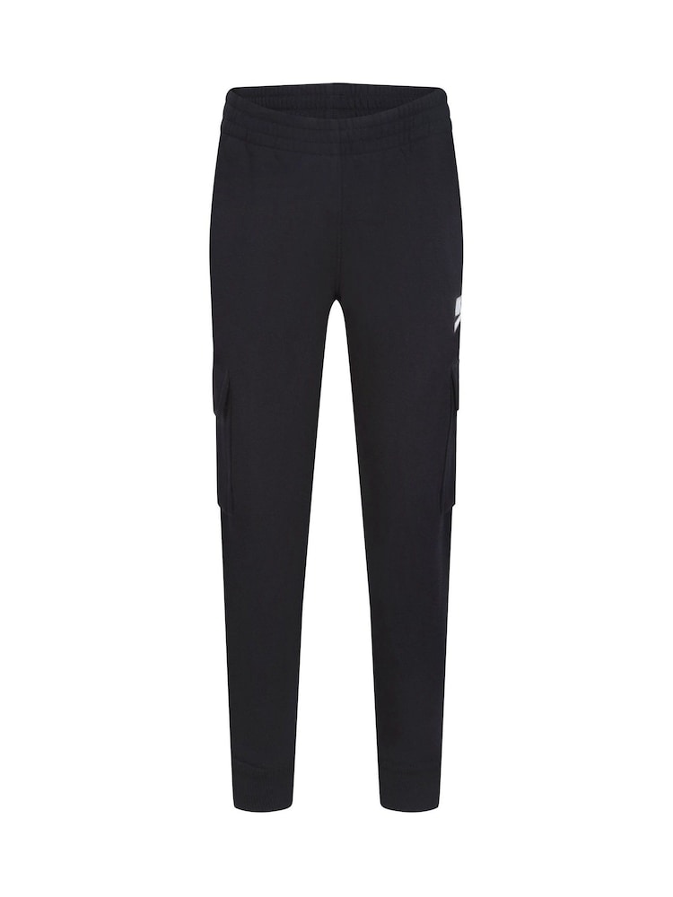 Nike Black Little Kids Club Fleece Cargo Joggers - Image 1 of 5