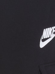 Nike Black Little Kids Club Fleece Cargo Joggers - Image 4 of 5