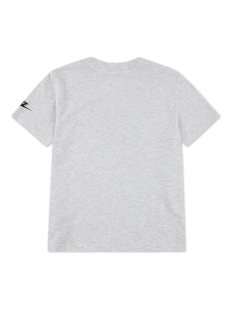 Nike Grey Little Kids Club Family T-Shirt - Image 2 of 5