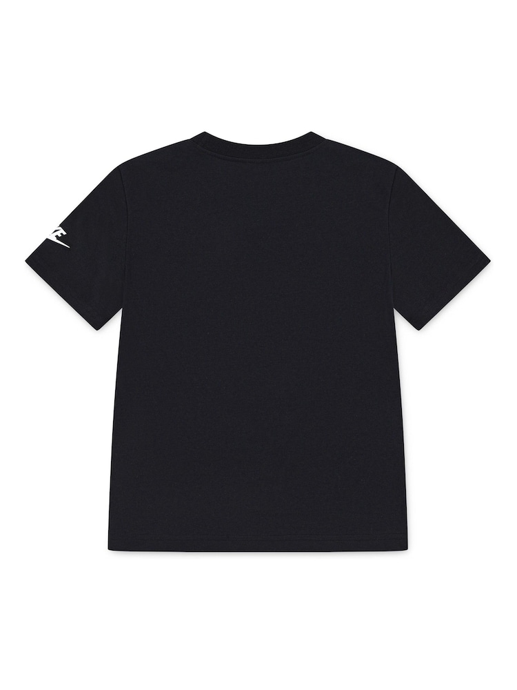 Nike Black Little Kids Club Family T-Shirt - Image 2 of 4