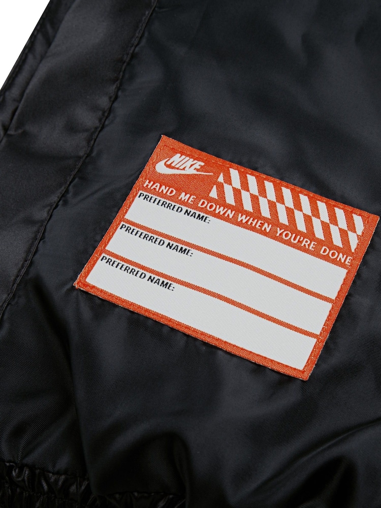 Nike Black Little Kids Padded Puffer Jacket - Image 9 of 9 Nike Black Little Kids Padded Puffer Jacket - Image 9 of 9