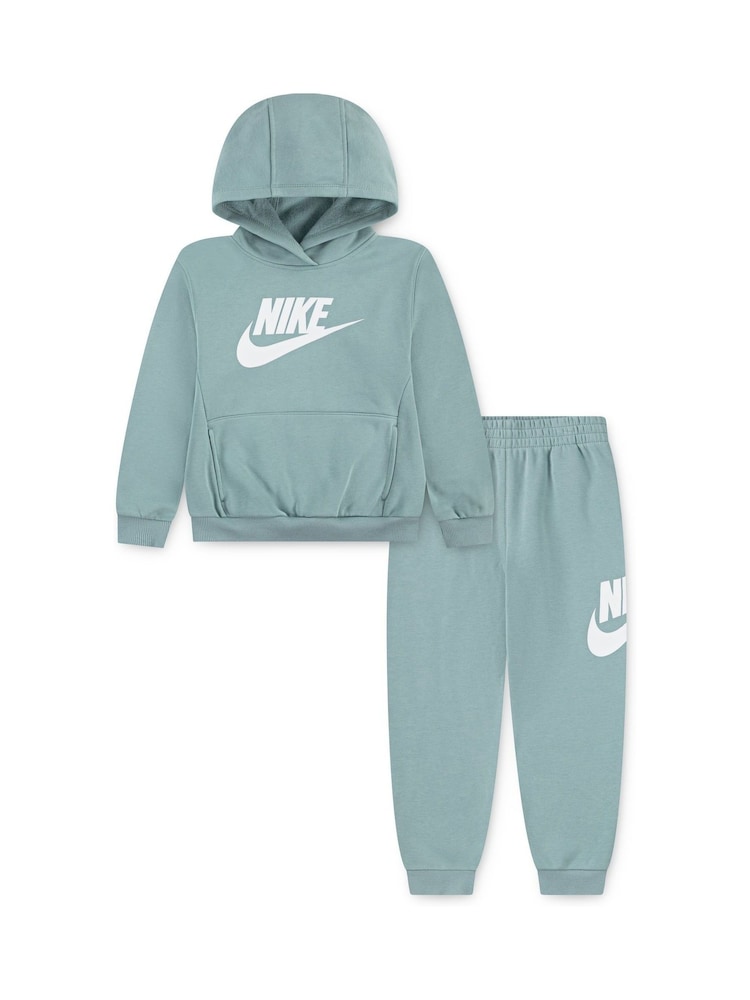 Nike Blue Little Kids Club Fleece Tracksuit Set - Image 1 of 4 Nike Blue Little Kids Club Fleece Tracksuit Set - Image 1 of 4