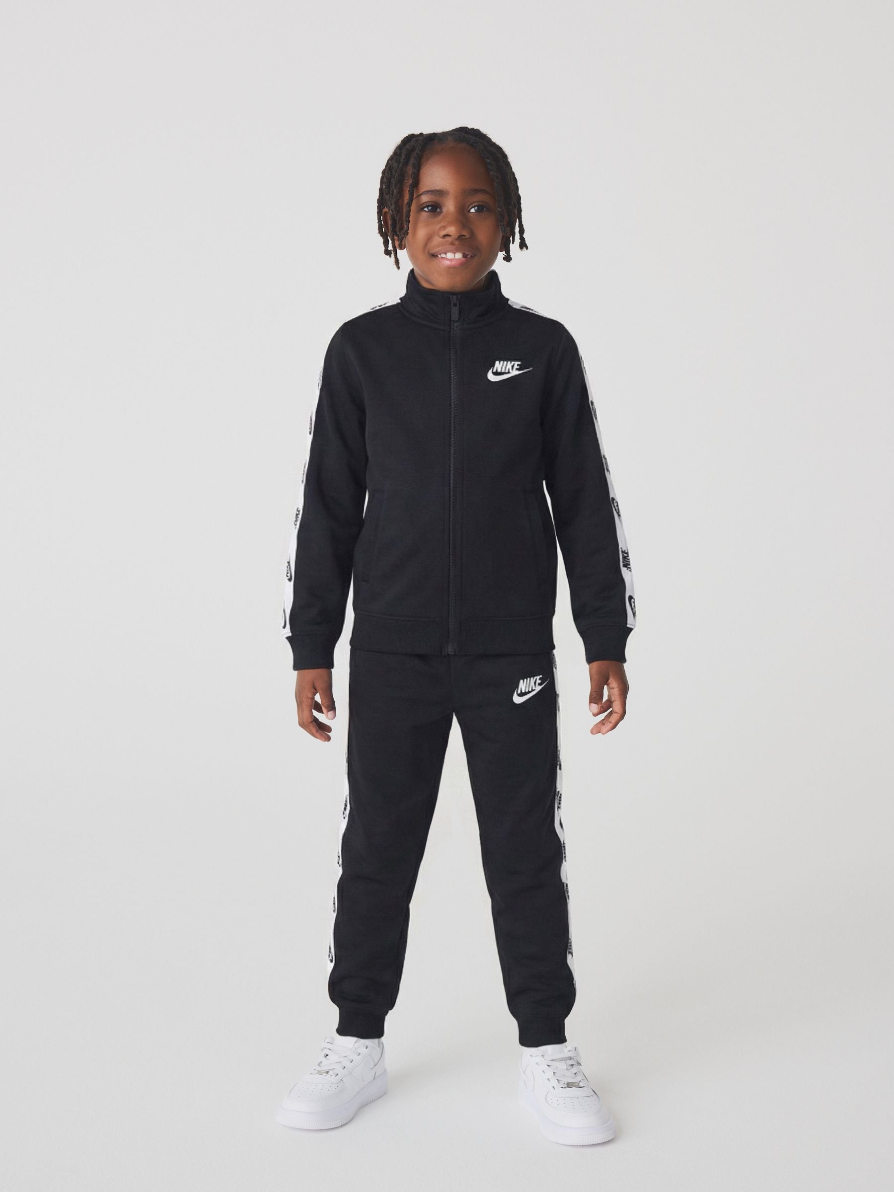 nike tape poly tracksuit womens