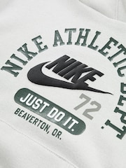 Nike Black Little Kids Athletic Overhead Hoodie and Joggers Tracksuit Set - Image 6 of 6
