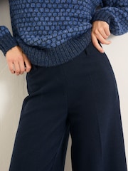 FatFace Dolly Navy Cropped Trouser - Image 4 of 8