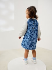 Animal Print Raglan Denim Dress (3mths-8yrs) - Image 2 of 9