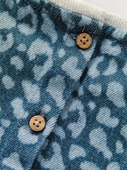 Animal Print Raglan Denim Dress (3mths-8yrs) - Image 9 of 9
