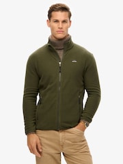 Superdry Green Polar Full Zip Fleece - Image 1 of 2